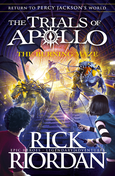 THE BURNING MAZE (THE  TRIALS OF APOLLO B